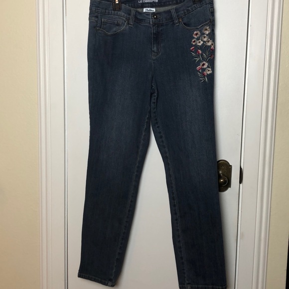 Liz Claiborne size 10 blue jeans - Picture 1 of 5
